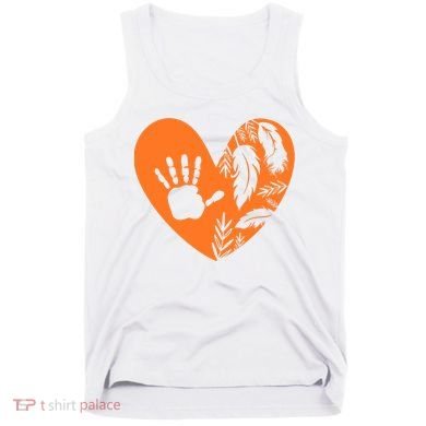 Indigenous Every Child Matters Orange Day Supporter Tank Top