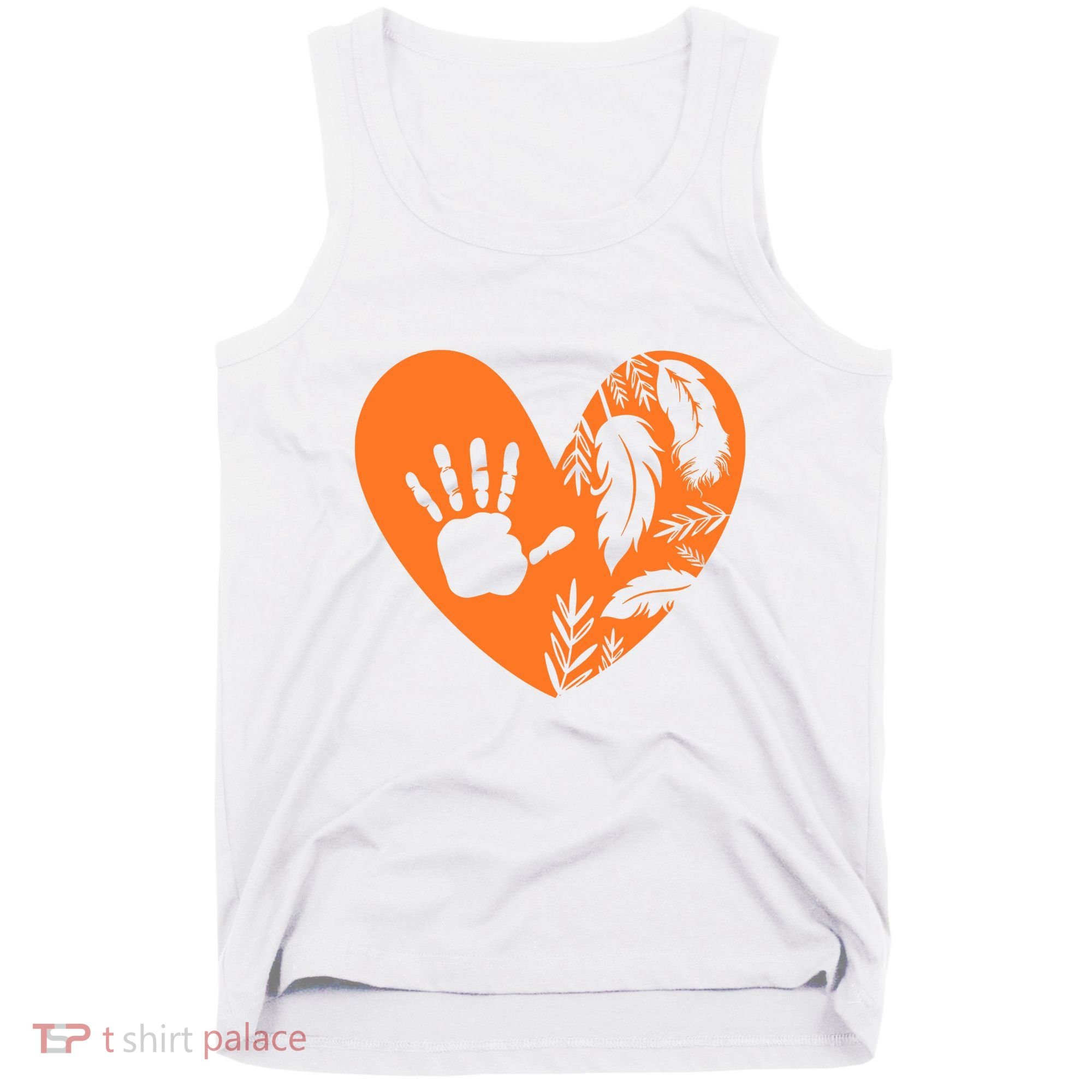 Indigenous Every Child Matters Orange Day Supporter Tank Top
