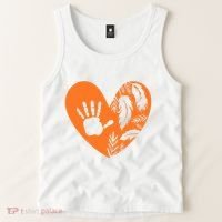Indigenous Every Child Matters Orange Day Supporter Tank Top thumb 2