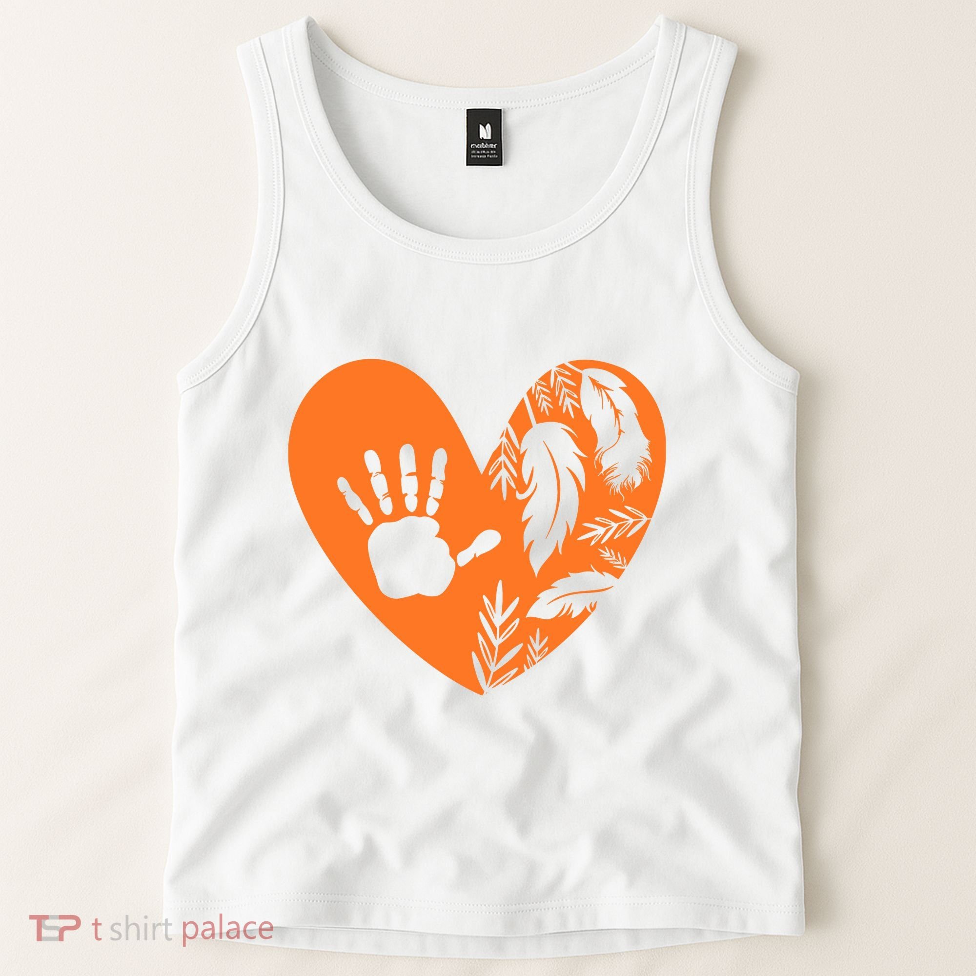 Indigenous Every Child Matters Orange Day Supporter Tank Top