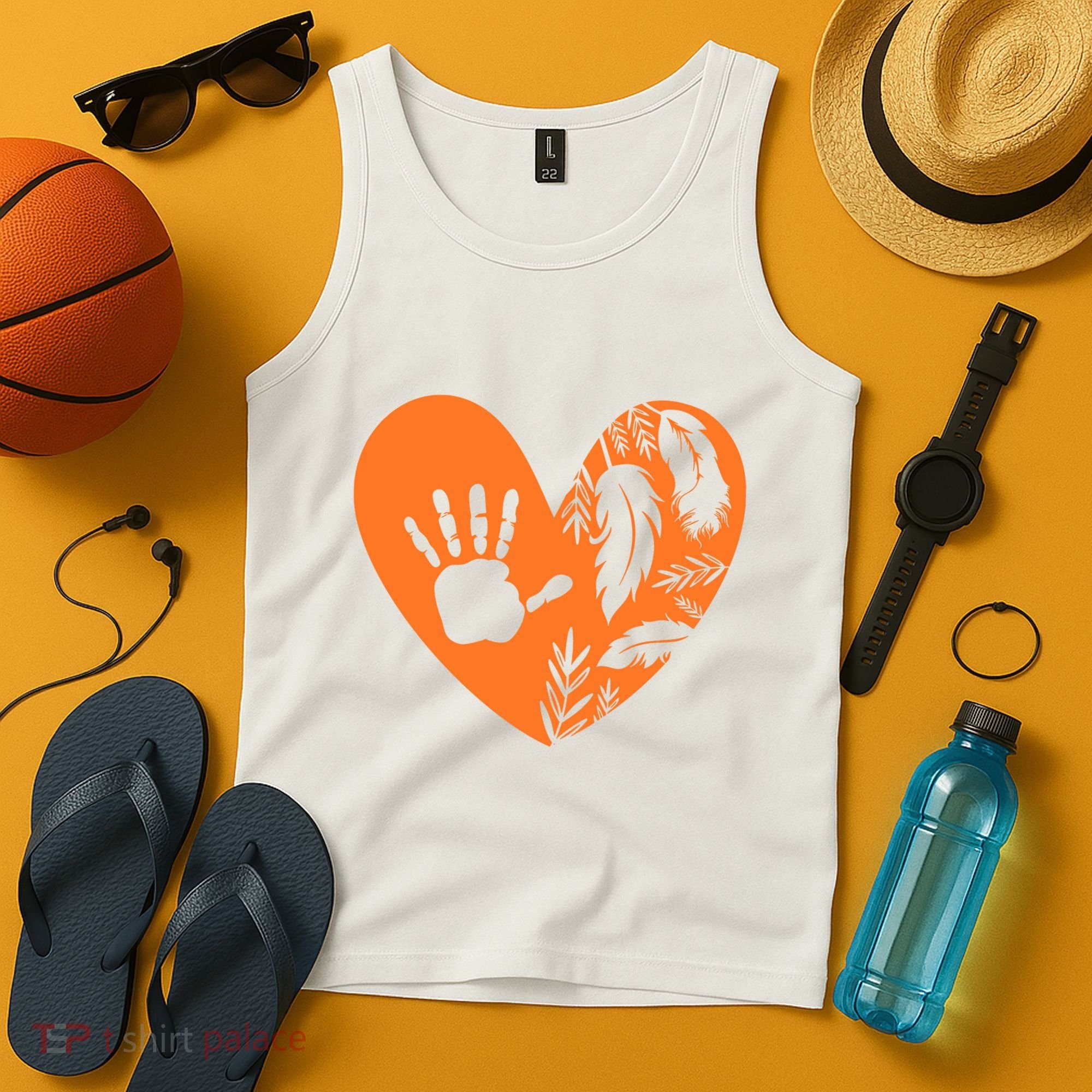 Indigenous Every Child Matters Orange Day Supporter Tank Top