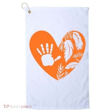 Indigenous Every Child Matters Orange Day Supporter Golf Towel