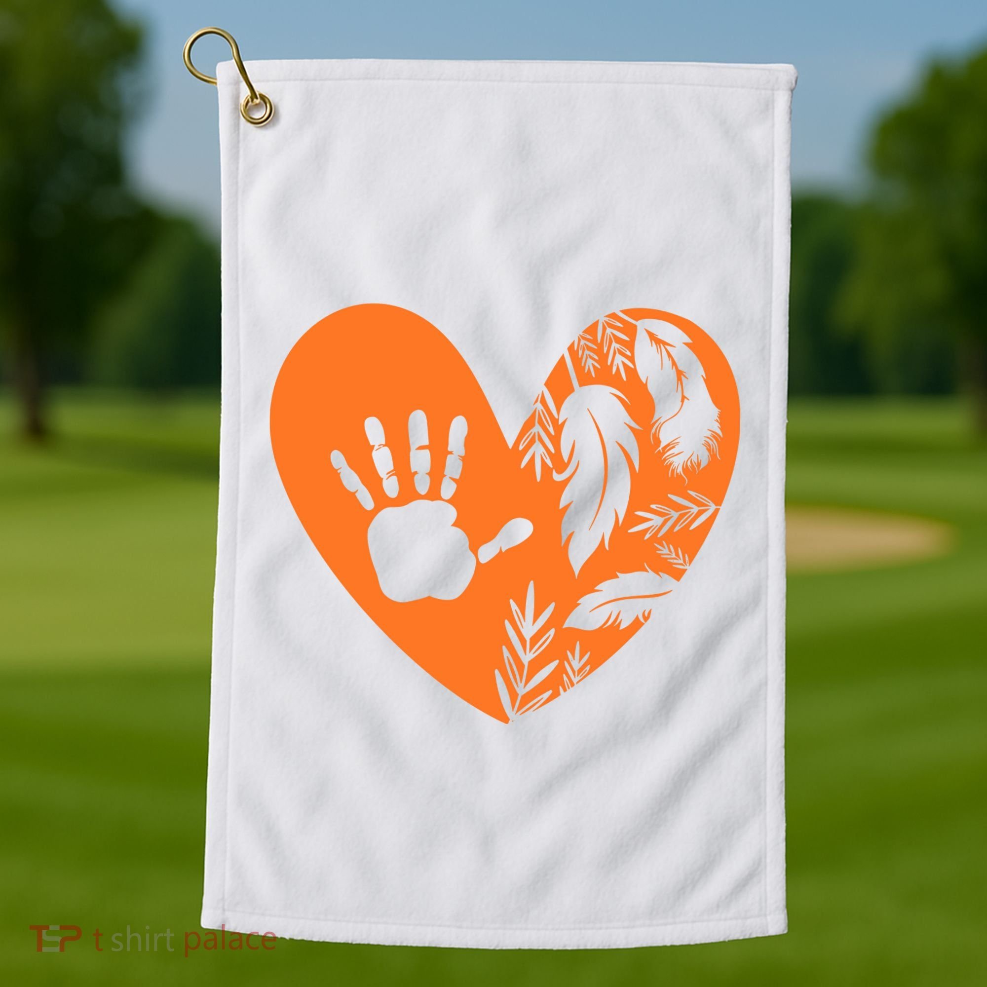 Indigenous Every Child Matters Orange Day Supporter Golf Towel