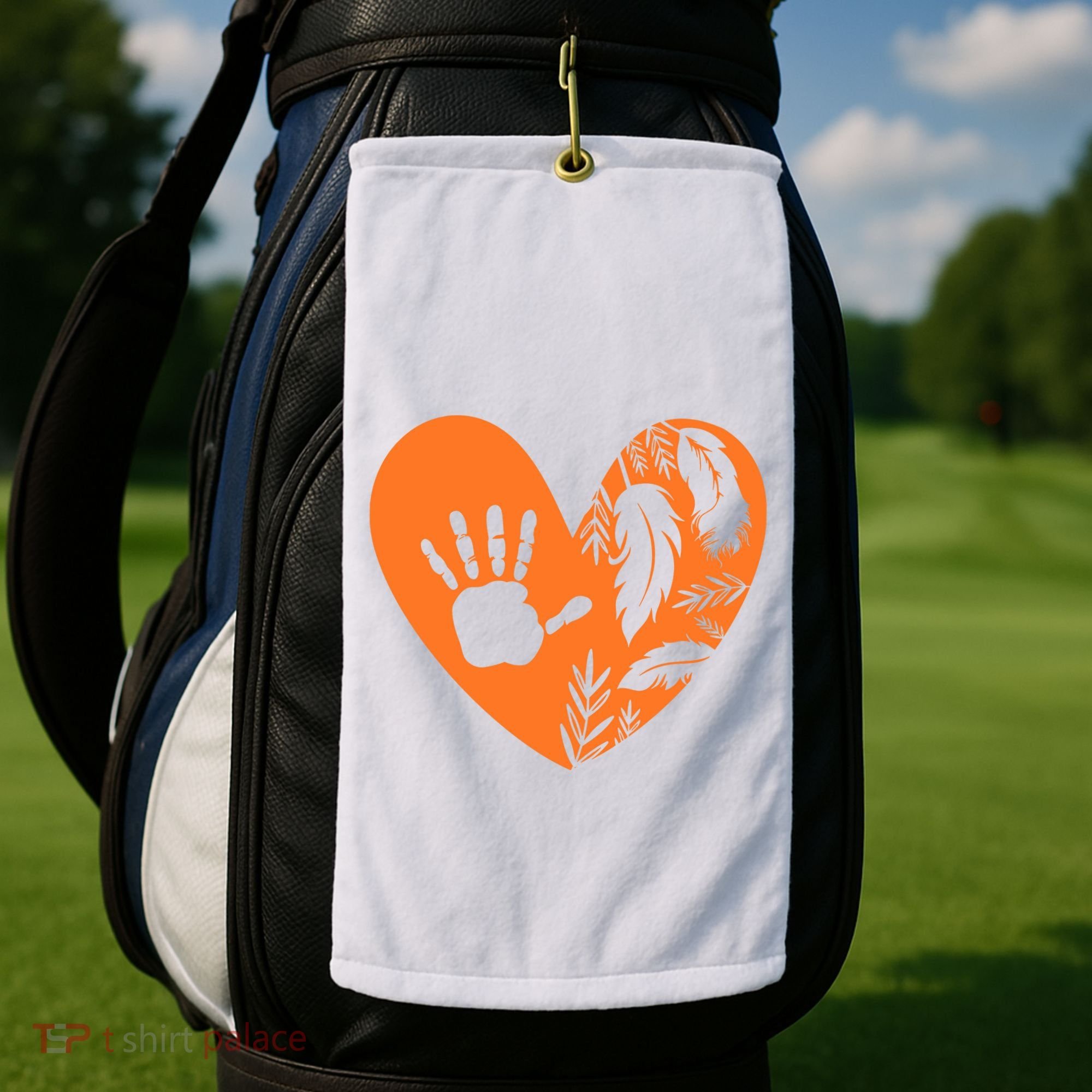 Indigenous Every Child Matters Orange Day Supporter Golf Towel