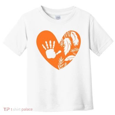 Indigenous Every Child Matters Orange Day Supporter Toddler T-Shirt