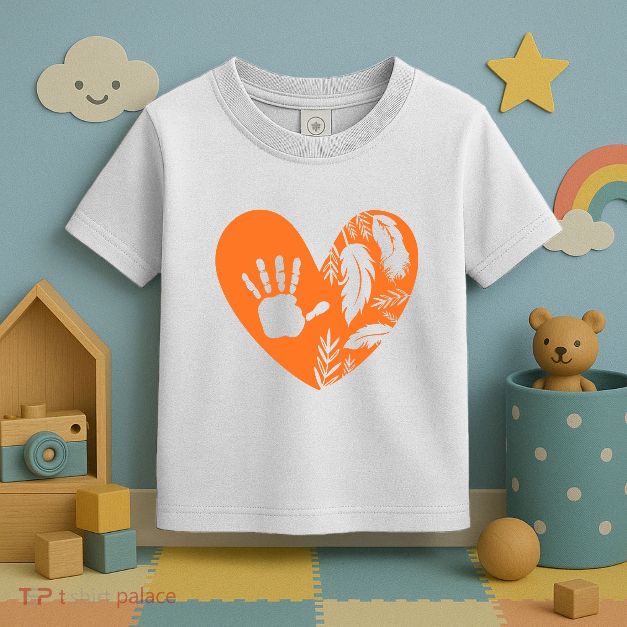 Indigenous Every Child Matters Orange Day Supporter Toddler T-Shirt