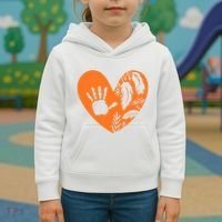 Indigenous Every Child Matters Orange Day Supporter Kids Hoodie thumb 3