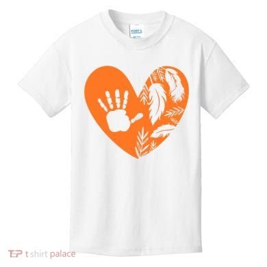 Indigenous Every Child Matters Orange Day Supporter Kids T-Shirt