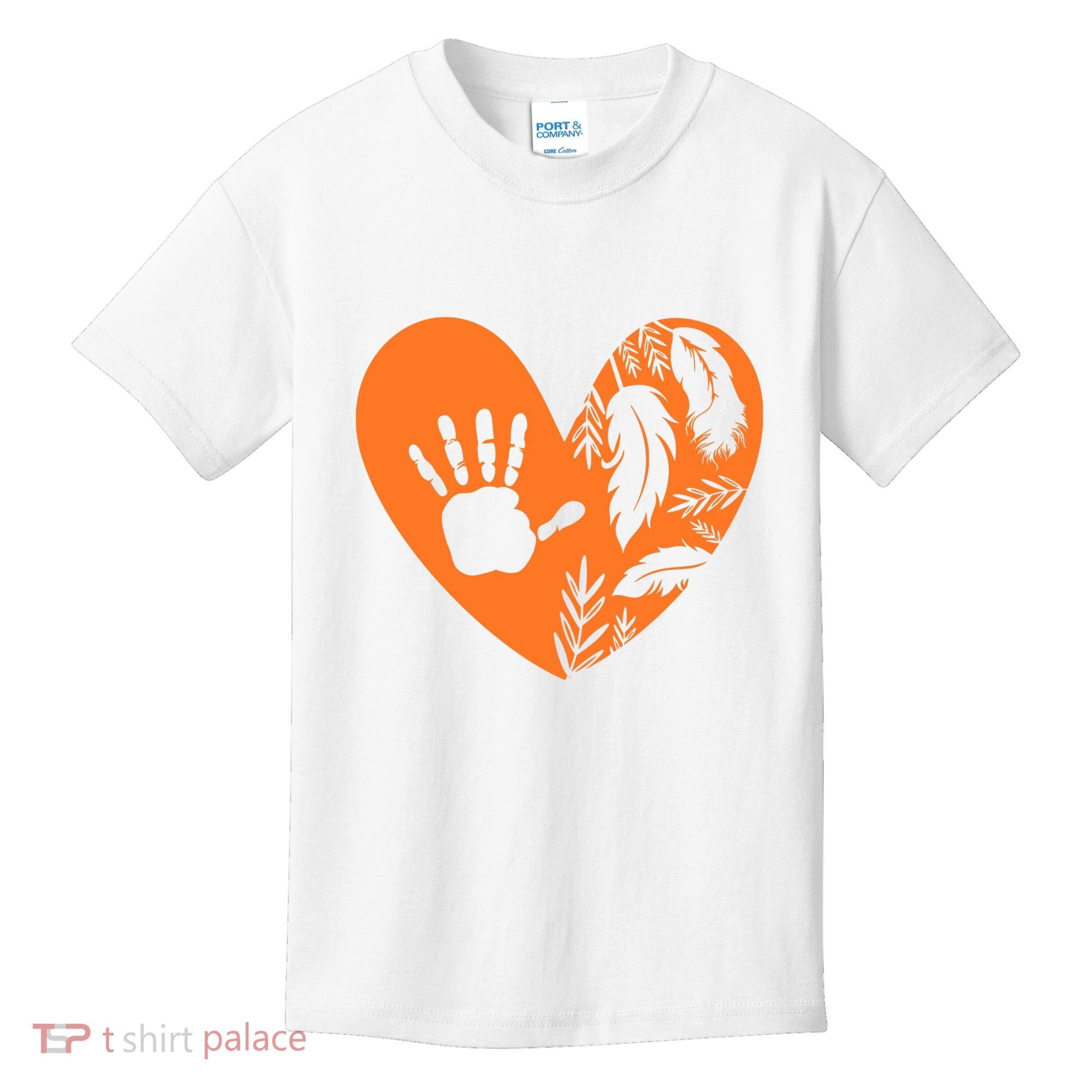 Indigenous Every Child Matters Orange Day Supporter Kids T-Shirt