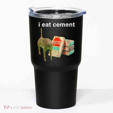 I Eat Cement Cursed Cat Funny Oddly Specific Dank Meme Tumbler