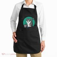 I Eat Cement Cursed Cat Funny Oddly Specific Dank Meme Apron thumb 2
