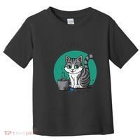 I Eat Cement Cursed Cat Funny Oddly Specific Dank Meme Toddler T-Shirt thumb 0