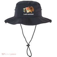 I Eat Cement Cursed Hyrax Funny Oddly Specific Dank Meme Bucket Hat thumb 0