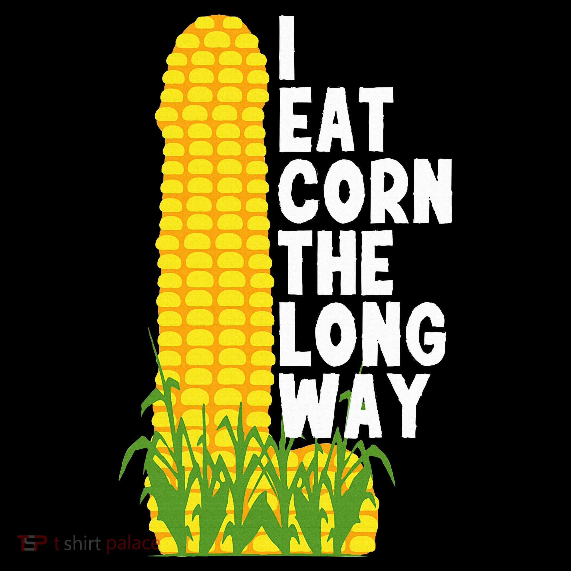 I Eat Corn The Long Way Funny Doggie Tank