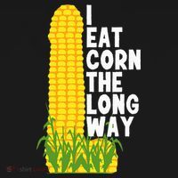 I Eat Corn The Long Way Funny Tote Bag thumb 4