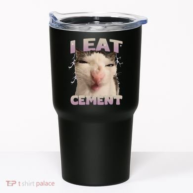 I Eat Cement Cursed Cat Funny Oddly Specific Dank Meme Tumbler
