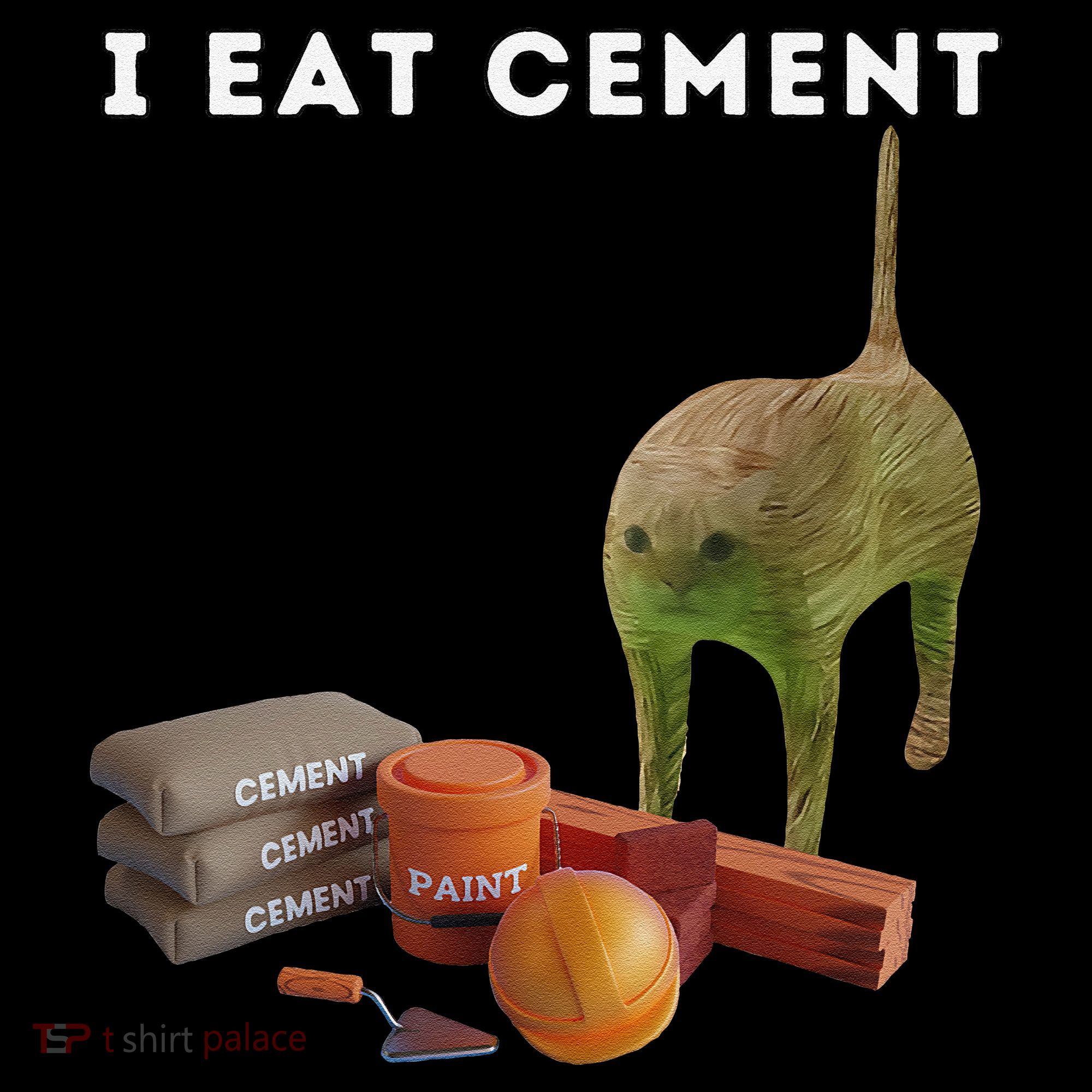 I Eat Cement Funny Cat Cursed Oddly Specific Dank Meme Coffee Mug