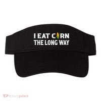 I Eat Corn The Long Way Funny Inappropriate Embarrassing Visor thumb 0
