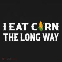 I Eat Corn The Long Way Funny Inappropriate Embarrassing Visor thumb 3