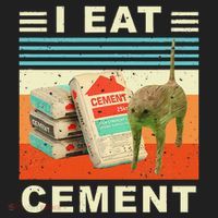 I Eat Cement Cursed Cat Funny Oddly Specific Dank Meme Hat thumb 2