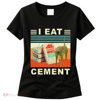 I Eat Cement Cursed Cat Funny Oddly Specific Dank Meme Women's T-Shirt thumb 0