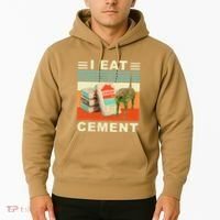 I Eat Cement Cursed Cat Funny Oddly Specific Dank Meme Hoodie thumb 2