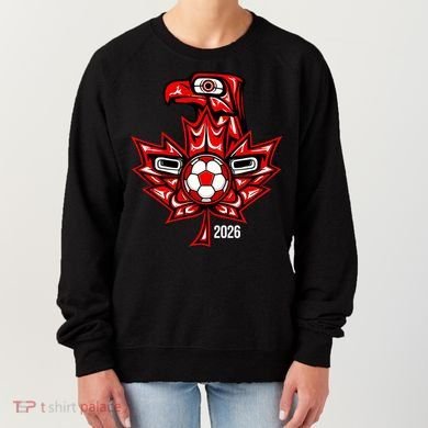 Indigenous Eagle Canada Soccer 2026 Women's Sweatshirt