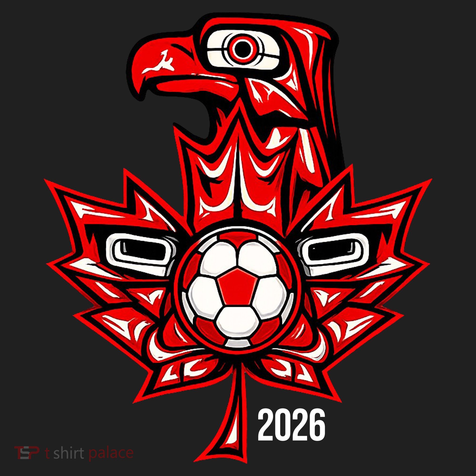 Indigenous Eagle Canada Soccer 2026 Women's Sweatshirt