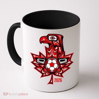 Indigenous Eagle Canada Soccer 2026 Coffee Mug