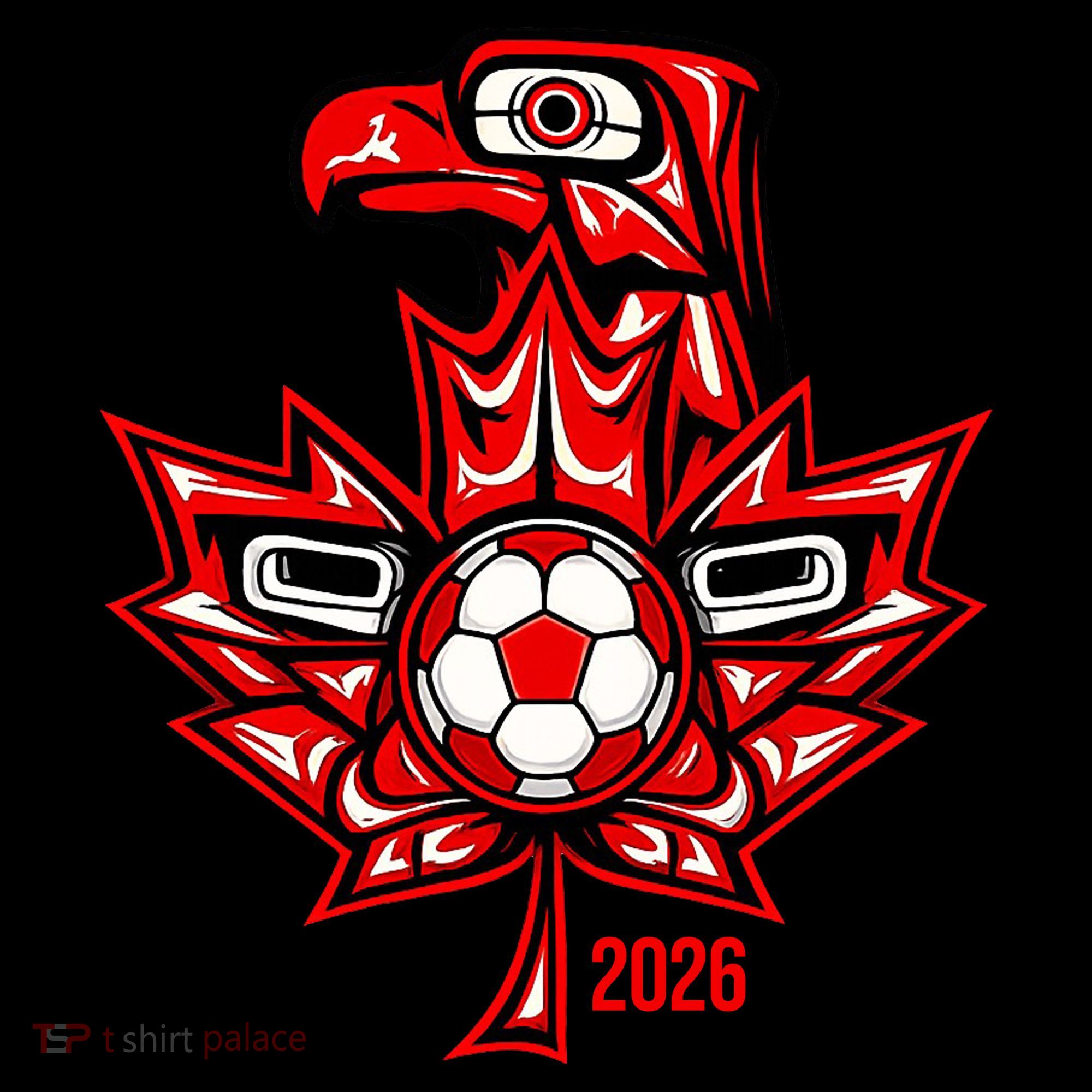 Indigenous Eagle Canada Soccer 2026 Coffee Mug