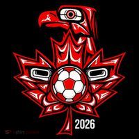 Indigenous Eagle Canada Soccer 2026 Women's Hoodie thumb 2