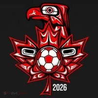 Indigenous Eagle Canada Soccer 2026 Women's Hoodie thumb 2