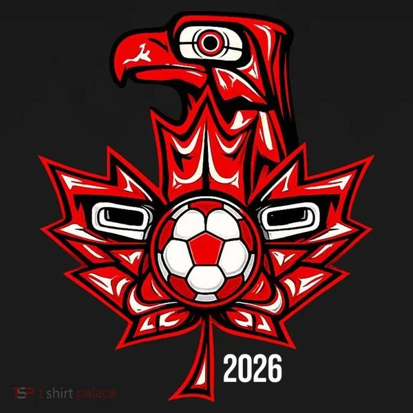 Indigenous Eagle Canada Soccer 2026 Women's Hoodie