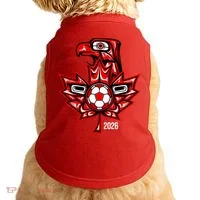 Indigenous Eagle Canada Soccer 2026 Doggie Tank thumb 0