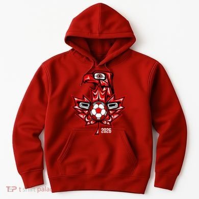 Indigenous Eagle Canada Soccer 2026 Hoodie