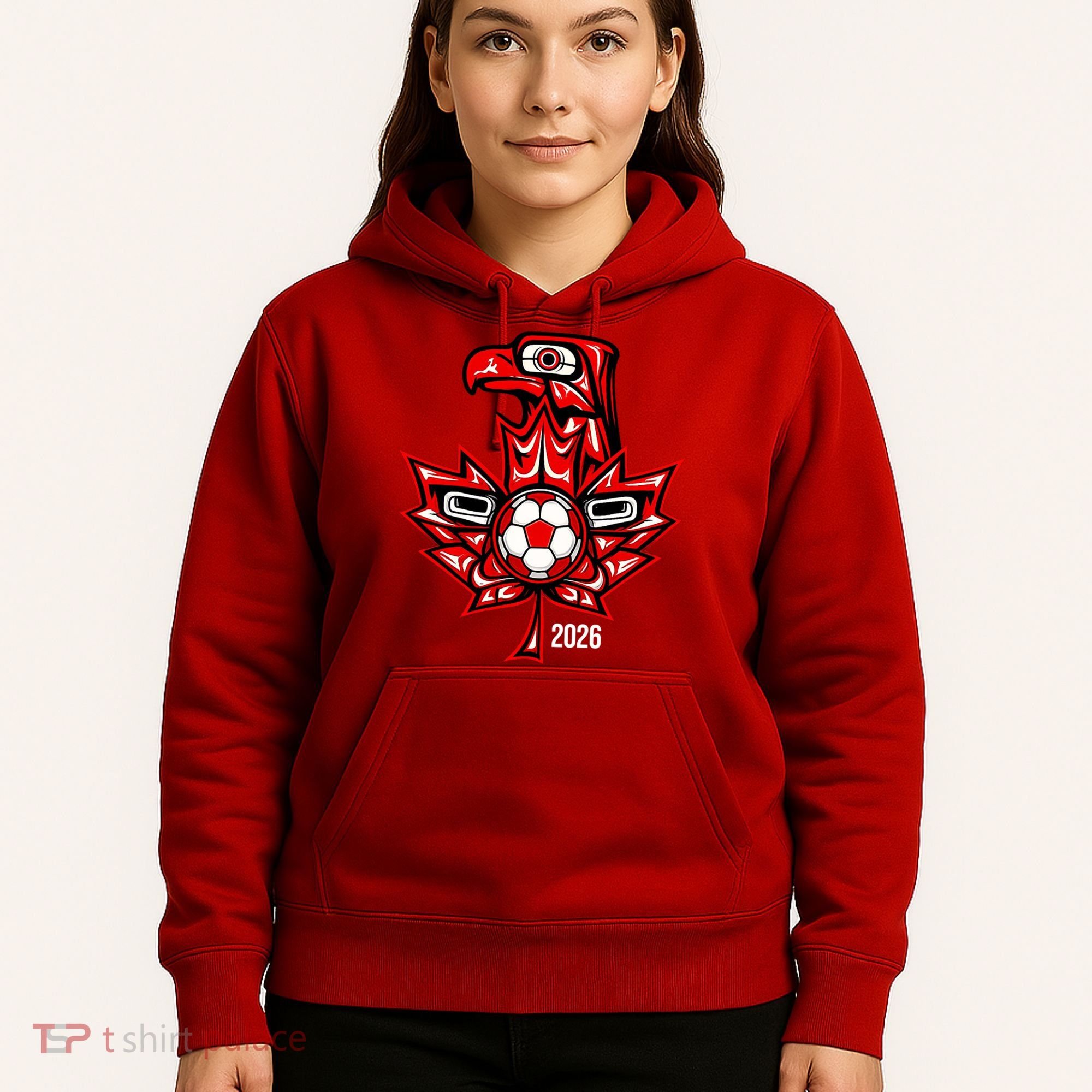 Indigenous Eagle Canada Soccer 2026 Hoodie