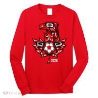 Indigenous Eagle Canada Soccer 2026 Long Sleeve Shirt thumb 0
