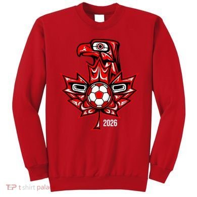 Indigenous Eagle Canada Soccer 2026 Sweatshirt