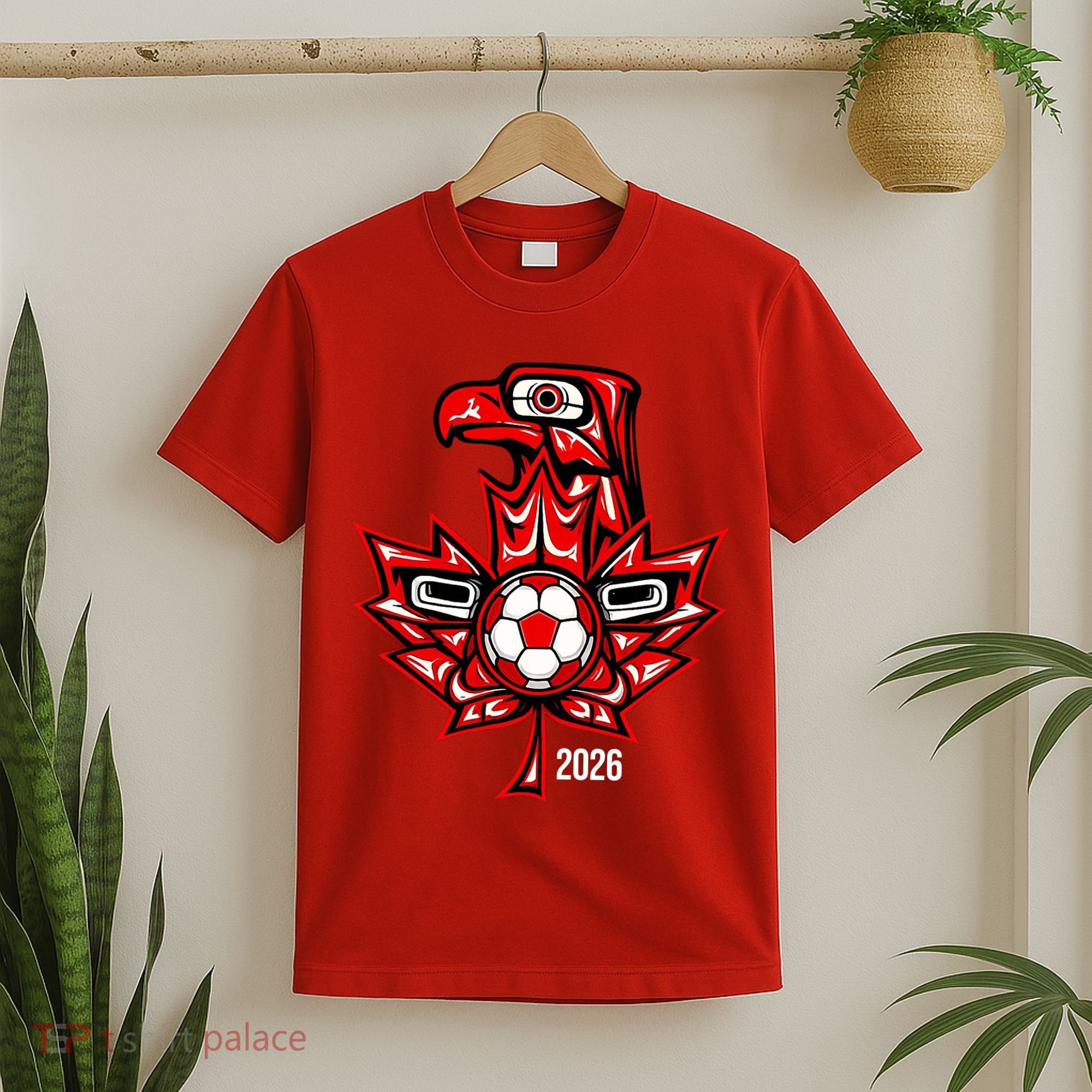 Indigenous Eagle Canada Soccer 2026 T-Shirt