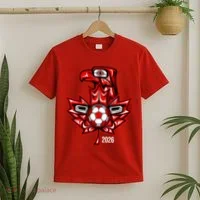 Indigenous Eagle Canada Soccer 2026 T-Shirt thumb 2