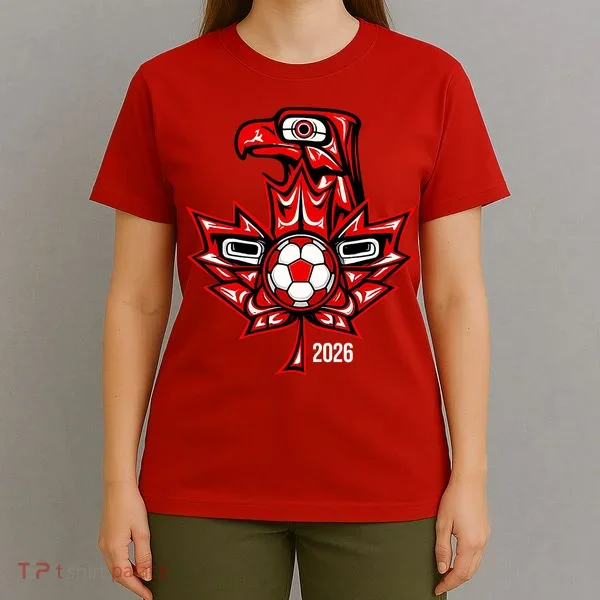 Indigenous Eagle Canada Soccer 2026 T-Shirt