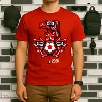Indigenous Eagle Canada Soccer 2026 T-Shirt thumb 6