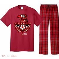 Indigenous Eagle Canada Soccer 2026 Pajama Set thumb 0
