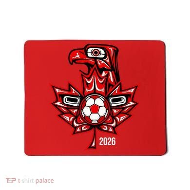 Indigenous Eagle Canada Soccer 2026 Mousepad