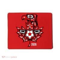 Indigenous Eagle Canada Soccer 2026 Mousepad thumb 0