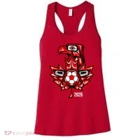 Indigenous Eagle Canada Soccer 2026 Women's Tank Top thumb 0