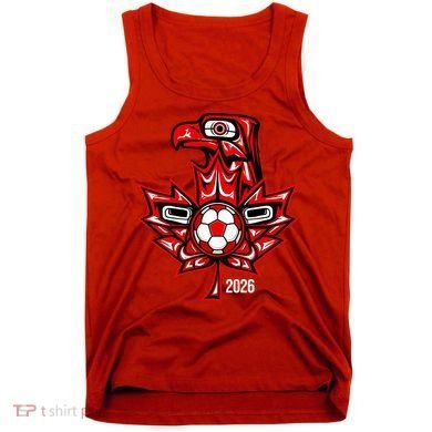 Indigenous Eagle Canada Soccer 2026 Tank Top