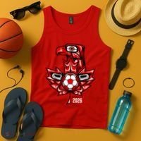 Indigenous Eagle Canada Soccer 2026 Tank Top thumb 4