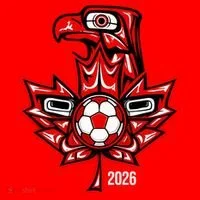 Indigenous Eagle Canada Soccer 2026 Women's T-Shirt thumb 6