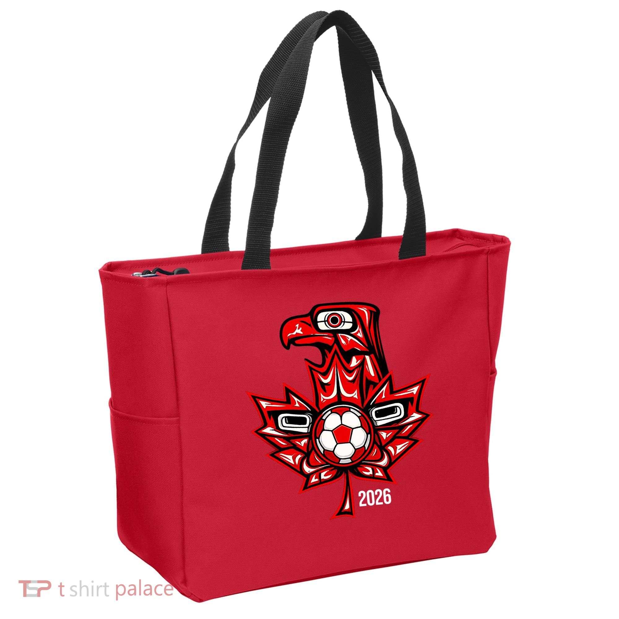 Indigenous Eagle Canada Soccer 2026 Tote Bag
